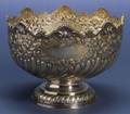 Edward VII Silver Monteithstyle Punch Bowl