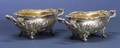 Pair of German 800 Silver Rococo Revival Open Serving Dishes