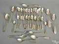 Coin silver spoons to include makers JS Heald