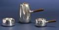 ThreePiece Danish Sterling Demitasse Set