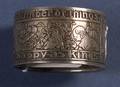 Sterling Acid Etched Childs Napkin Ring