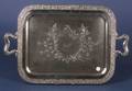 Silver Plate Aesthetic Movement Tea Tray
