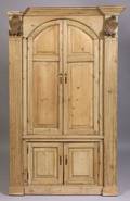 Pine Corner Cabinet
