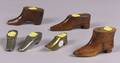 Six Miniature Shoeform Boxes
