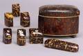 Group of Eight Tortoiseshell Boxes