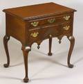Queen Anne Inlaid Walnut Dressing Table