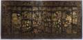 Chinese EightPanel Lacquer and Inlay Screen