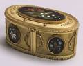Ormolu Pietra Dura Mounted Trinket Box