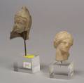 Two Greek Terracotta Heads
