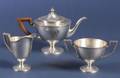 Tiffany  Co Sterling Three Piece Tete a Tete Tea Set