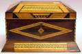 Exotic Wood Inlaid Jewelry Box