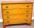 Federal Cherry FourDrawer Chest