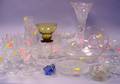 Approximately Thirtyfour Pieces of Assorted Cut and Pressed Glassware