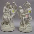 Pair of Italian Parian Classical Figures of Venus