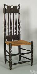 Connecticut banisterback side chair mid 18th c
