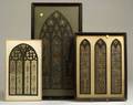 Joseph G Reynolds  Associates American 20th Century Lot of Six Stained Glass Window Designs Including Sketches for Washington DC