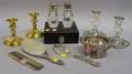Ten Sterling and Silver Plated Table Items