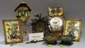 Collection of Fifteen Cuckoo and Novelty Clocks