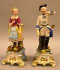 Pair of Paris Porcelain Figures