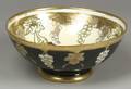 Pickard Art Deco Gilt and Lustre Grapevine Decorated Porcelain Fruit Bowl