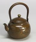 Mixed Metal Teapot