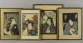 Four Prints of Japanese Actors
