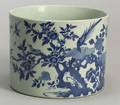 Blue and White Brush Pot