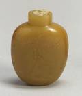 Honey Agate Snuff Bottle