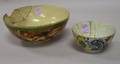 English Mochaware Bowl and Pearlware Bowl
