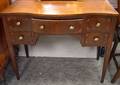 Federalstyle Inlaid Mahogany and Mahogany Veneer Dressing Table
