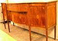 Federalstyle Inlaid Mahogany Serpentine Sideboard
