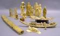 Fourteen Asian Carved Ivory Items