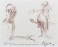 Mihail Chemiakin Russian b 1943 Erotic Cartoon