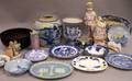 Group of Assorted Decorated Pottery and Porcelain