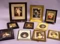 Ten Assorted Framed Portrait Miniatures