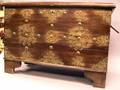 Spanishstyle Copper Mounted Hardwood Storage Chest