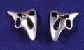 Sterling Silver Earclips Georg Jensen