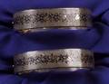 Pair of Victorian 14kt Gold and Enamel Bracelets