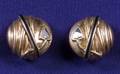18kt Gold and Enamel Earclips Nouvelle Bague