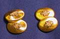 18kt Bicolor Gold Cuff Links