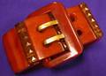 Bakelite Stretchie Buckle Bracelet England