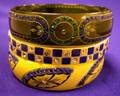 Three Art Deco Celluloid and Rhinestone Bangles