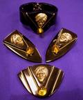 Suite of Bakelite Swami Jewelry