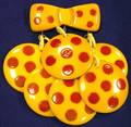 Bakelite Polka Dot Brooch