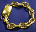 18kt Gold Anchor Link Bracelet