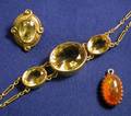 Group of Antique 14kt Gold and Gemset Jewelry
