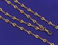 Art Nouveau 14kt Gold Chain