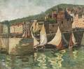 Richard Hayley Lever American 18761958 St Ives Harbor Cornwall