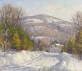 Allen D Cochran American 18881971 Snowy Mountain Landscape