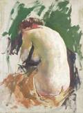 Charles Webster Hawthorne American 18721930 A Nude